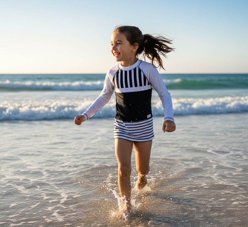 Bayside Tuxedo Youth Rash Guard