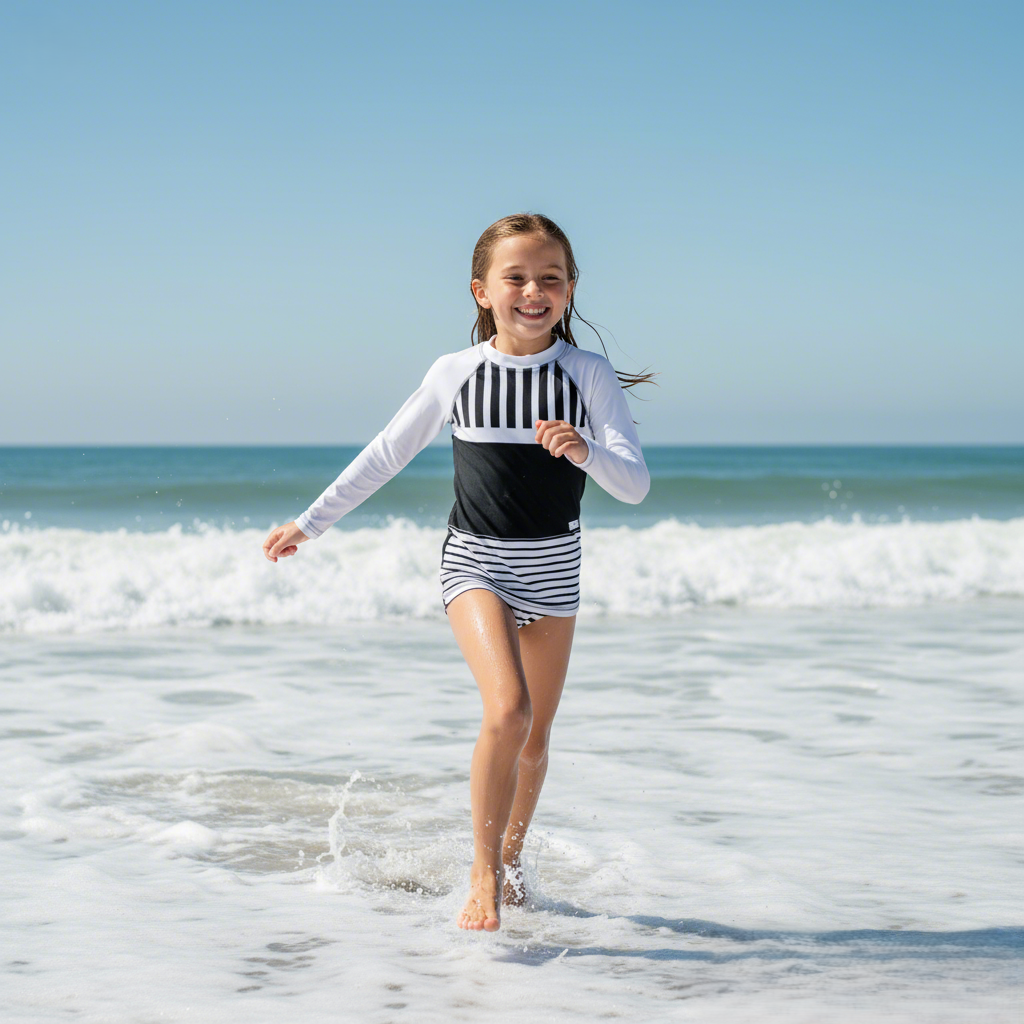 Bayside Tuxedo Youth Rash Guard