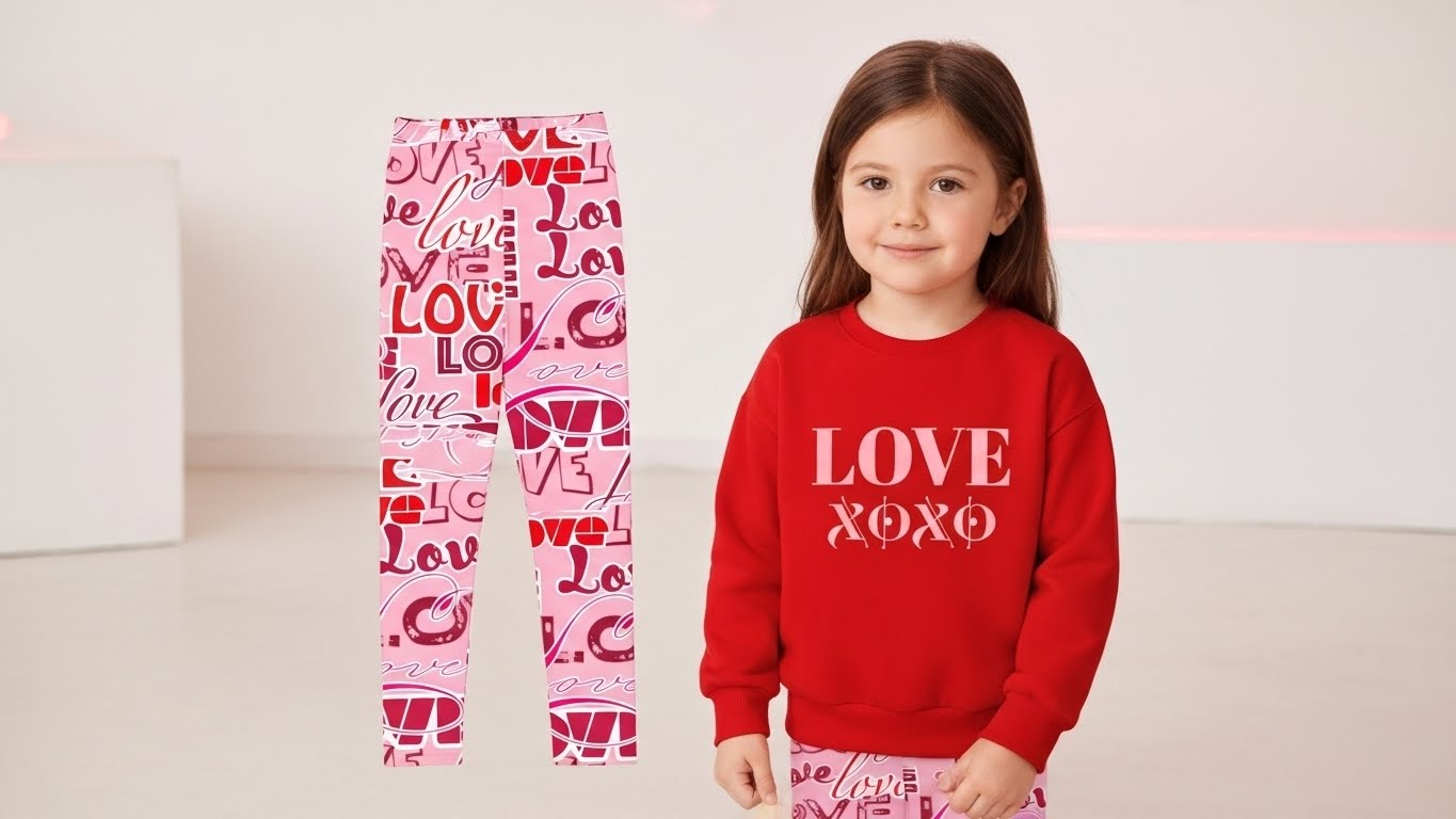 Valentine's Love Kid's Leggings