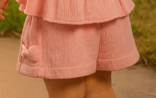 Beachy Breeze "Cotton Candy Pink" SHORTS for girls