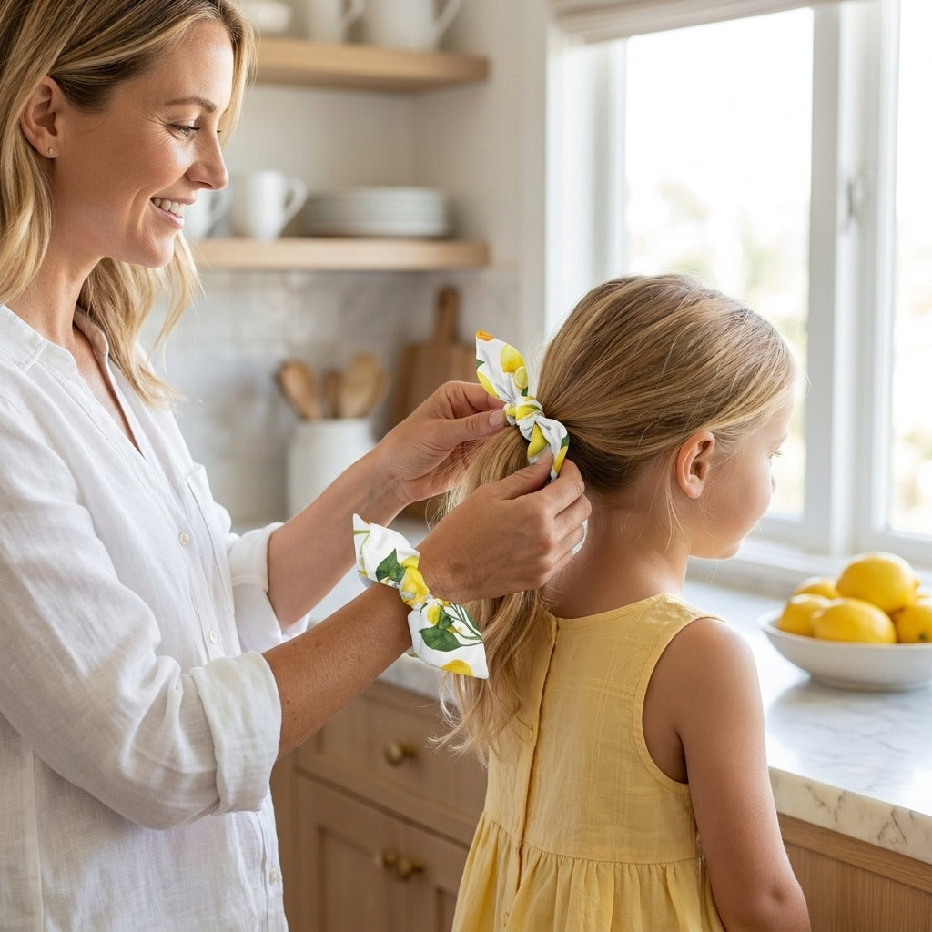 Lennon's Lemon Scrunchie