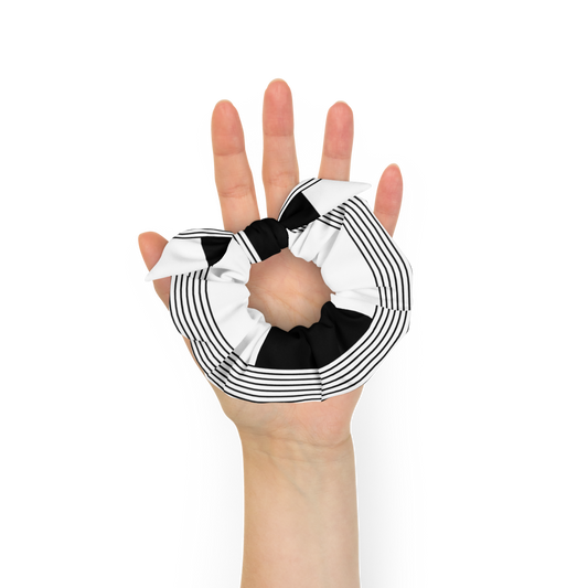 Bayside Tuxedo Scrunchie