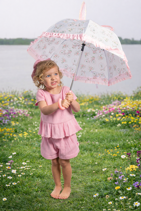 Beachy Breeze "Cotton Candy Pink" TOP for Girls