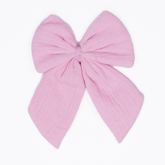 Beachy Breeze Light Pink Hair Bow