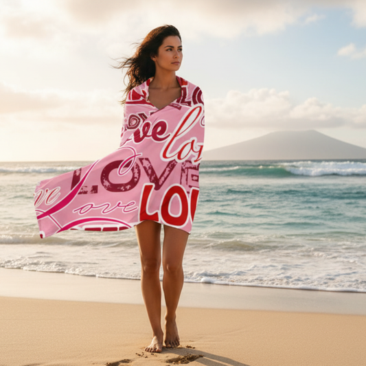 Valentine's Love Towel