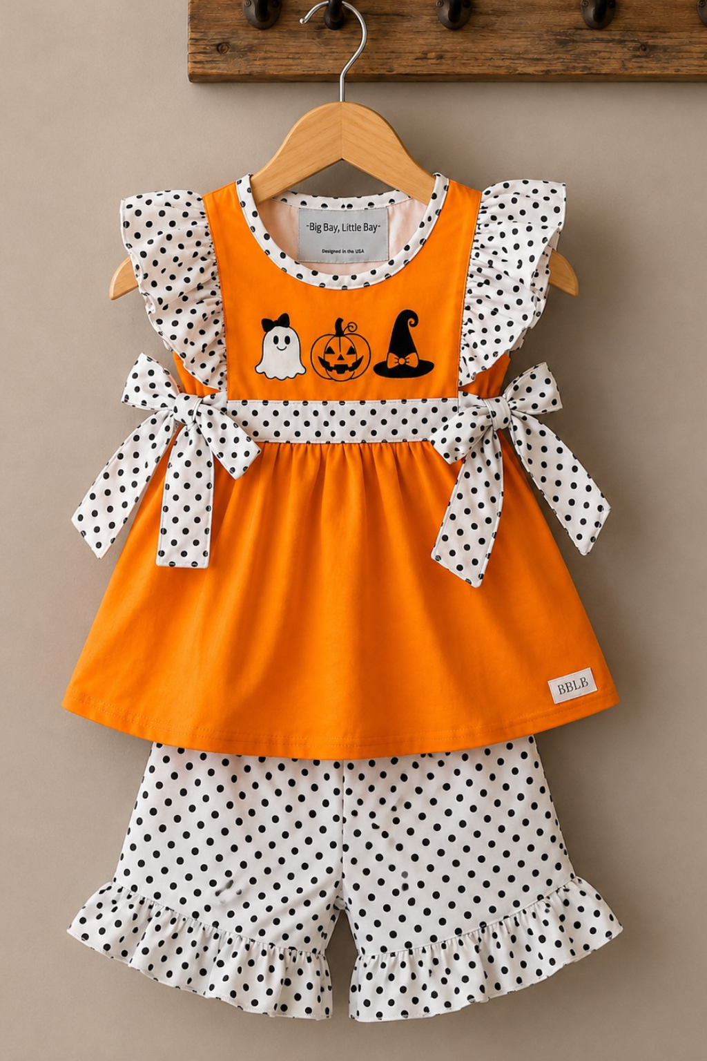 Trick-or-Treat Polka Dot Set