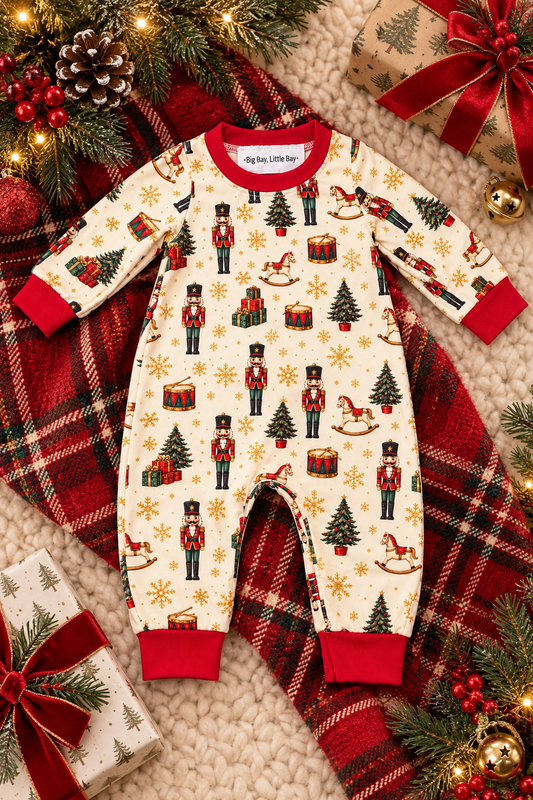 Baby Boys Nutcracker Romper