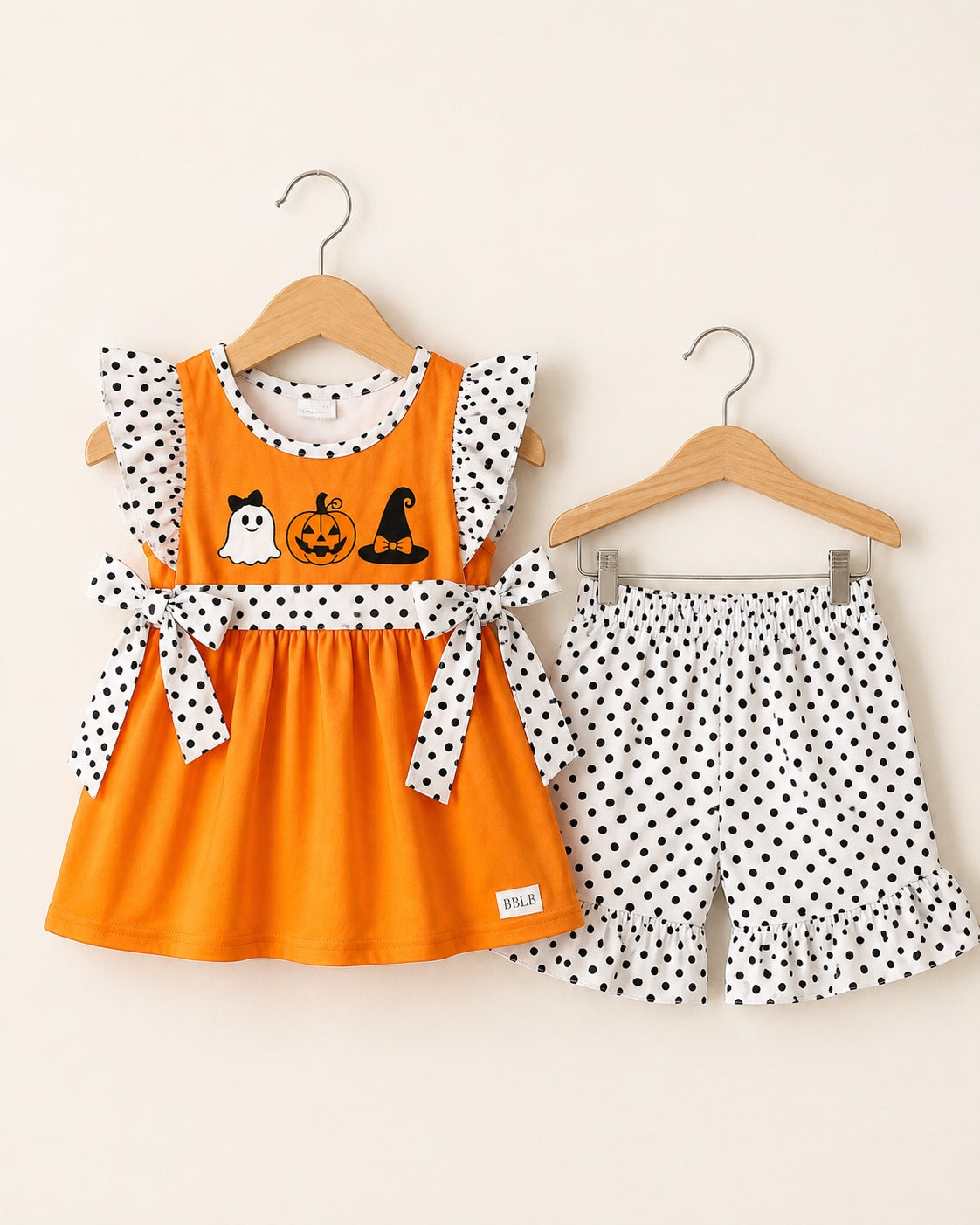 Trick-or-Treat Polka Dot Set