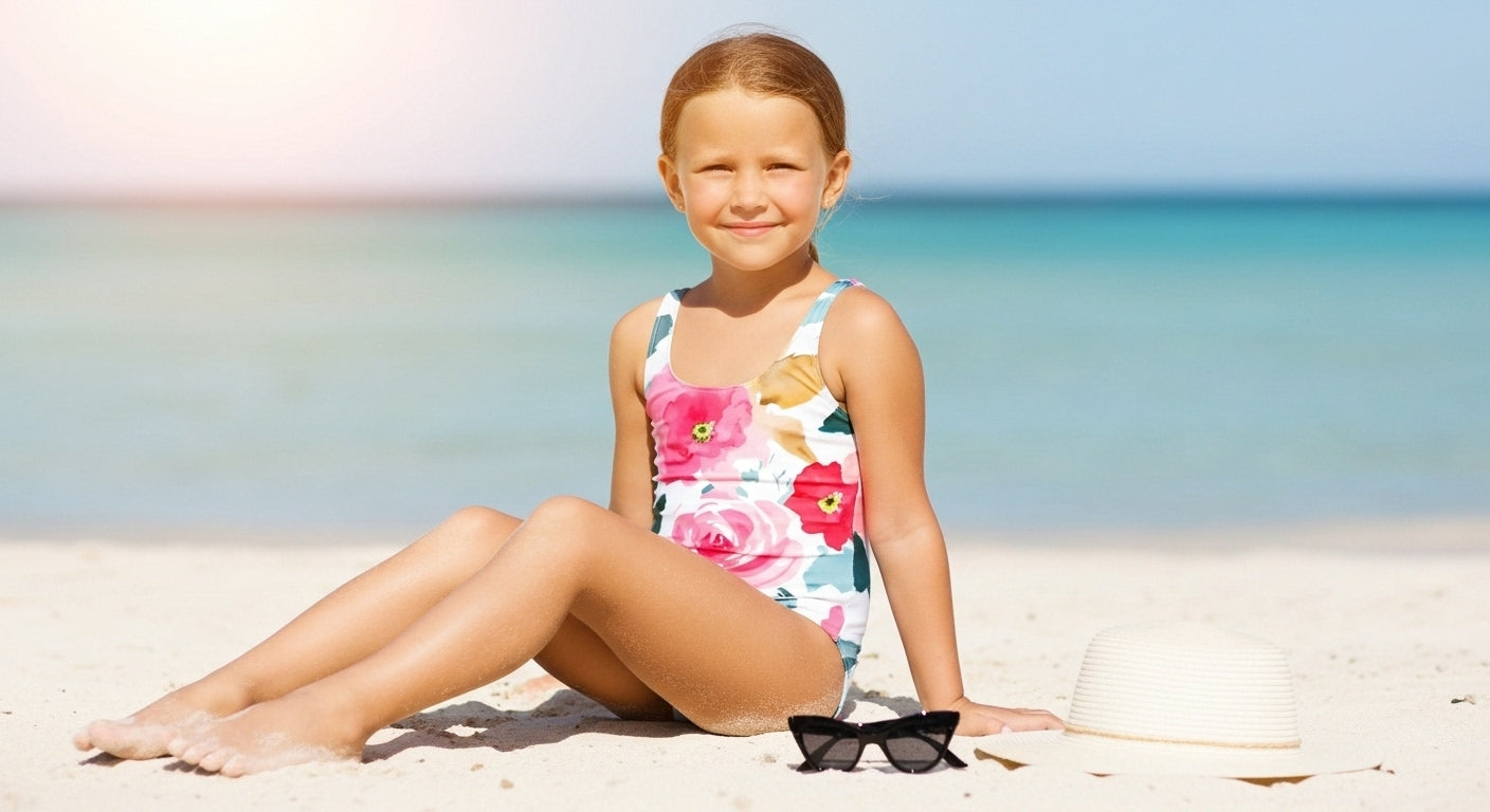 Floral Fiesta Kids Swimsuit