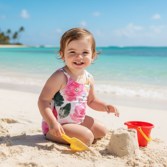 Floral Fiesta Kids Swimsuit