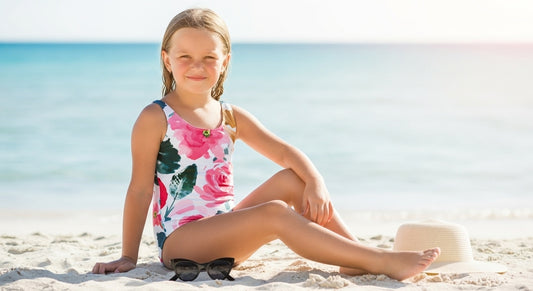 Floral Fiesta Kids Swimsuit