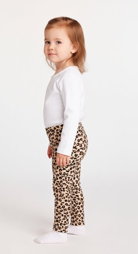 Everyday Kid's Leggings - Cheetah