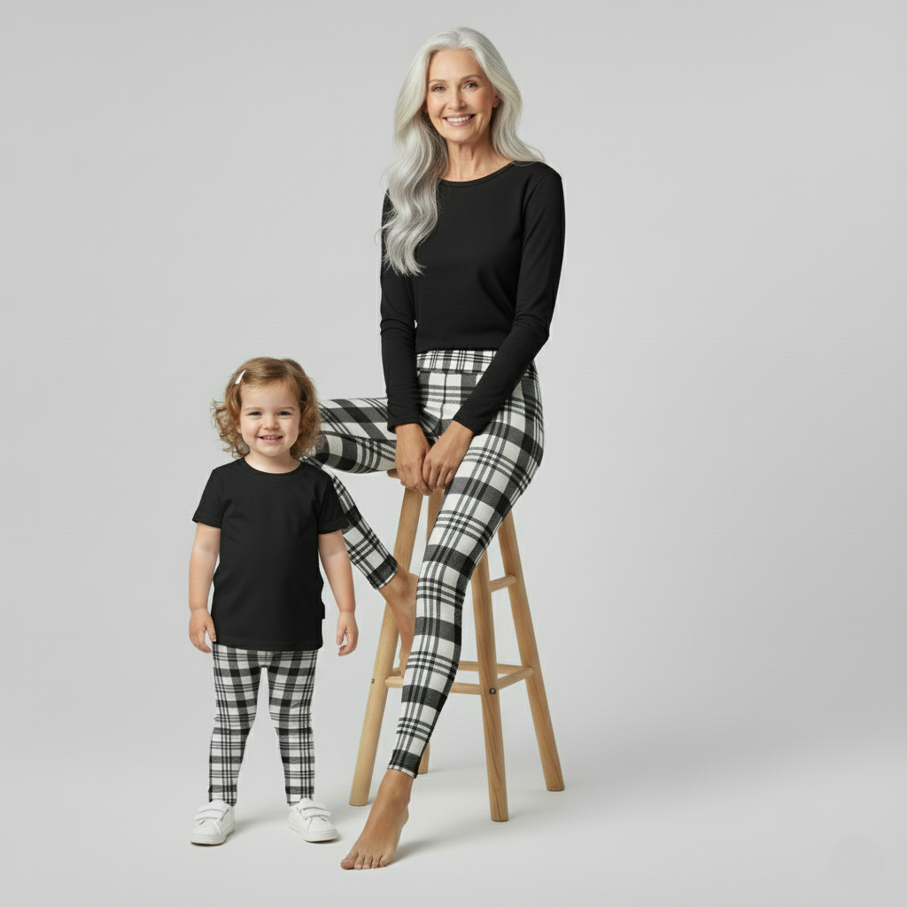 Toddler Airlume Combed Ring-Spun Cotton Short Sleeve Tee - BLACK