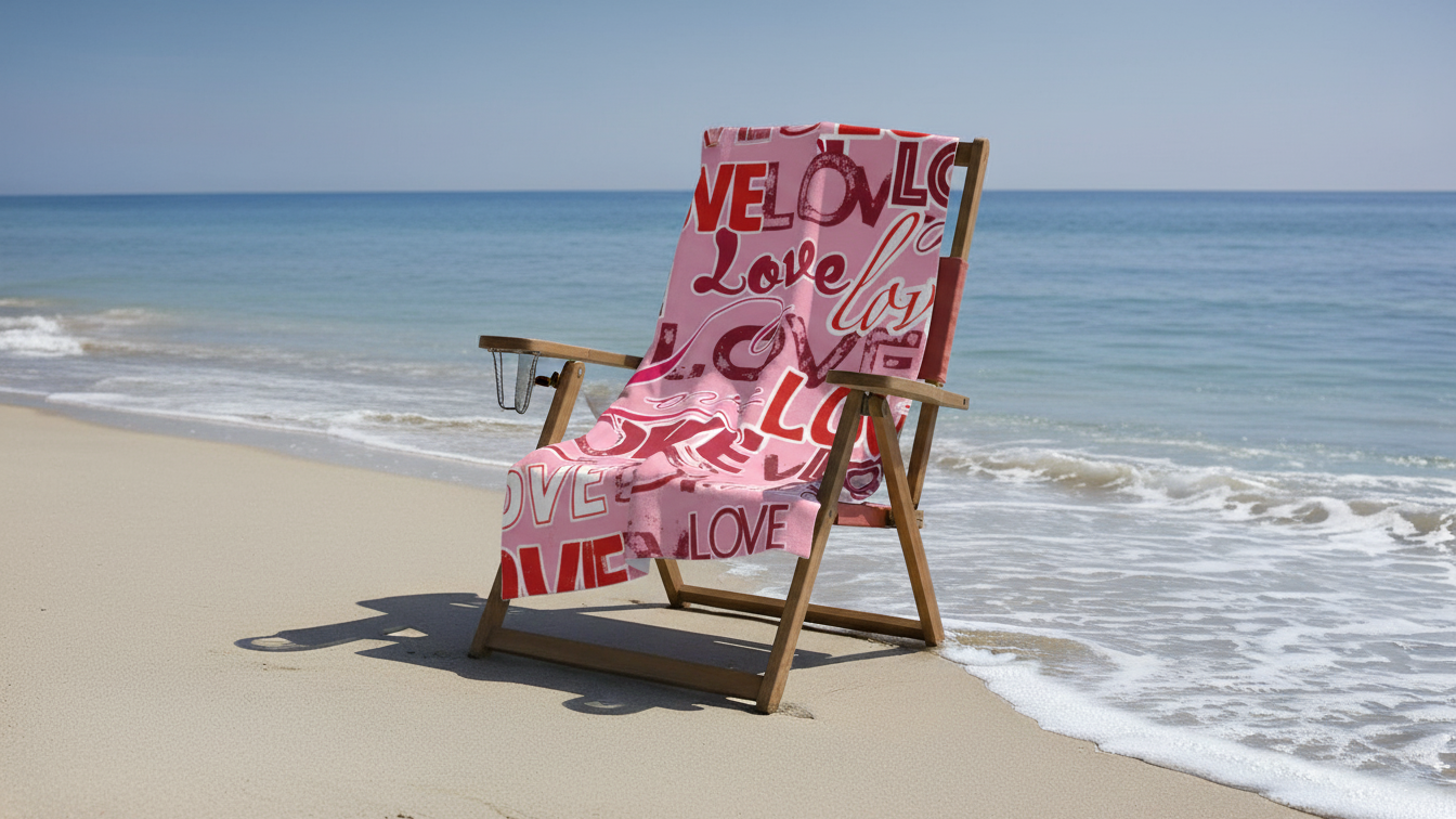 Valentine's Love Towel