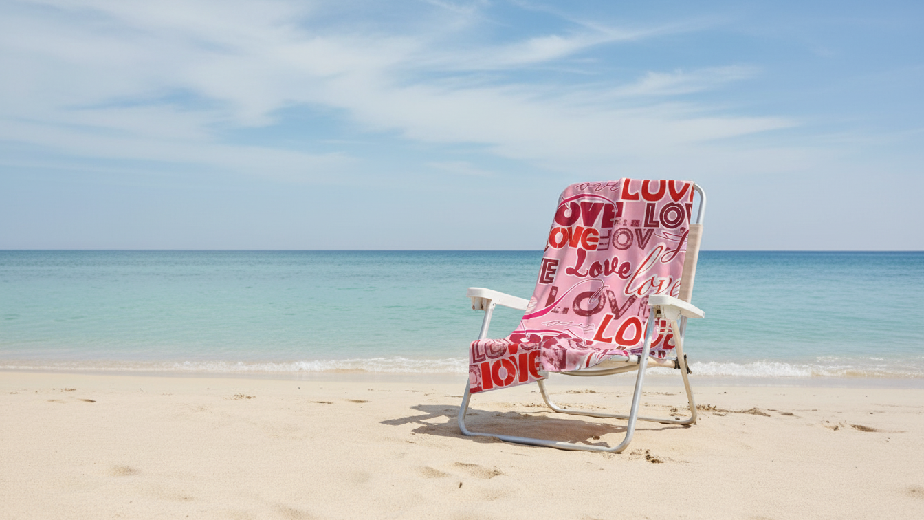 Valentine's Love Towel
