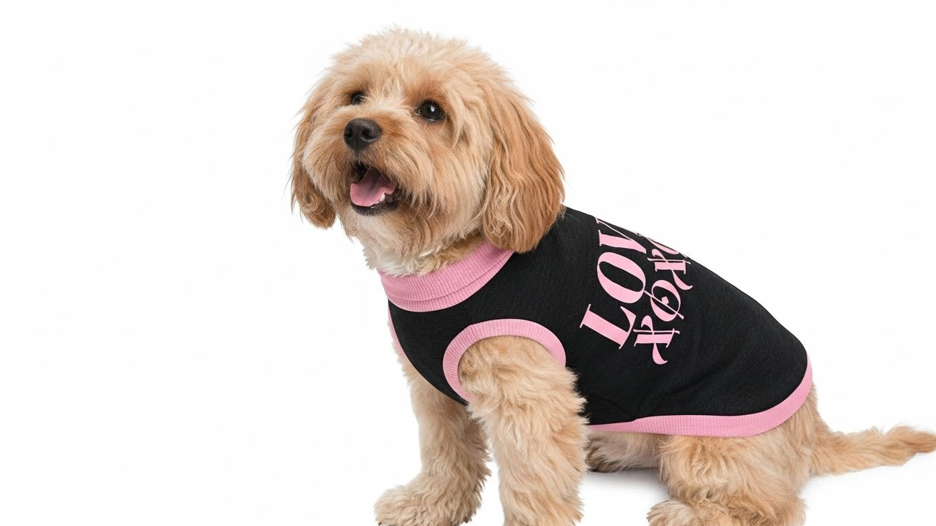 Love Valentine's Jacquard  Knitted Pet Sweater