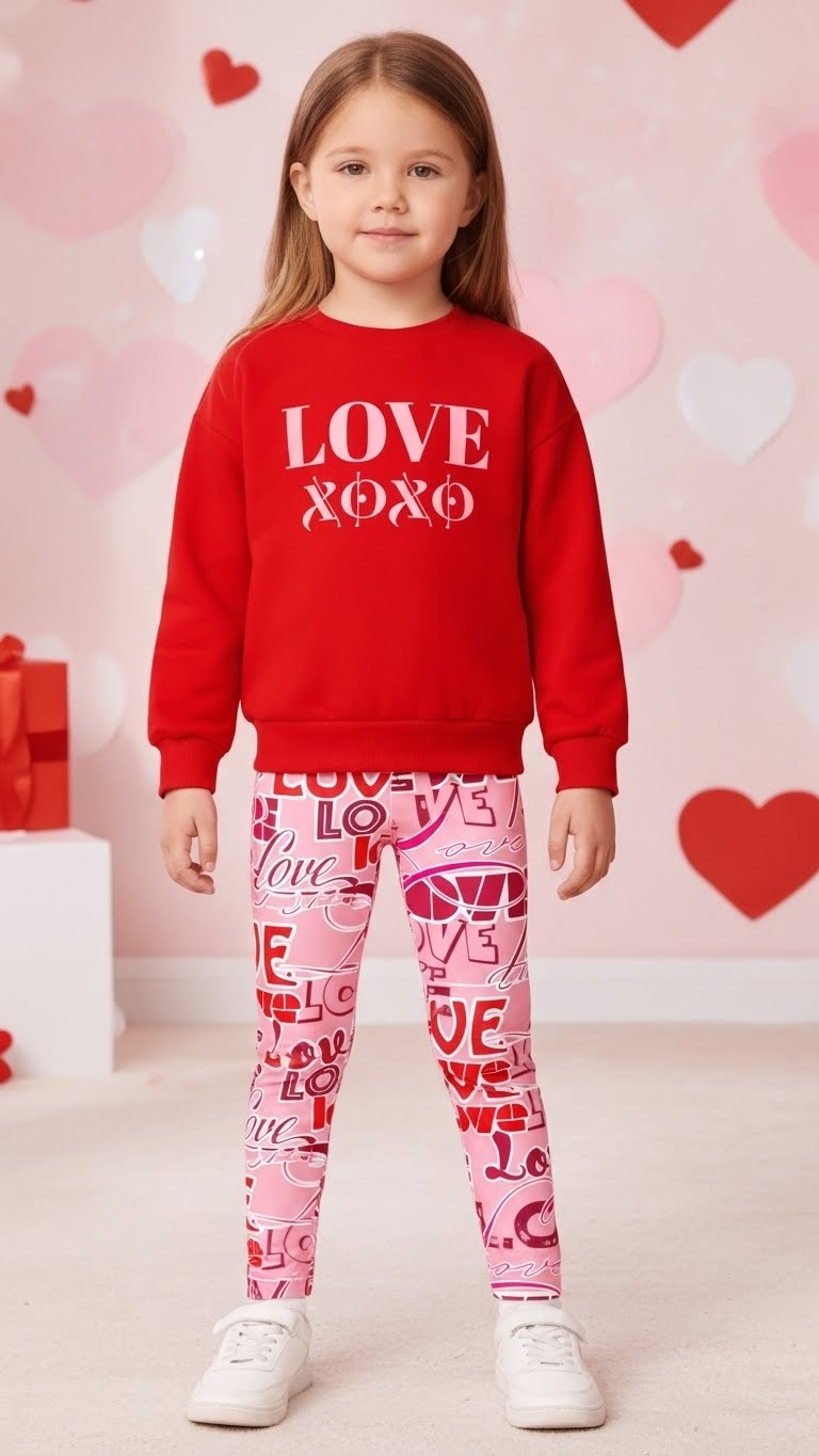 Valentine's Love Kid's Leggings