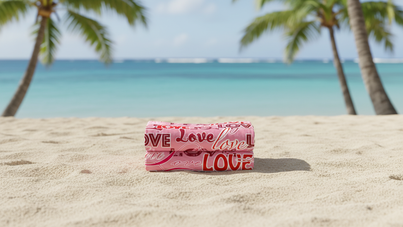 Valentine's Love Towel