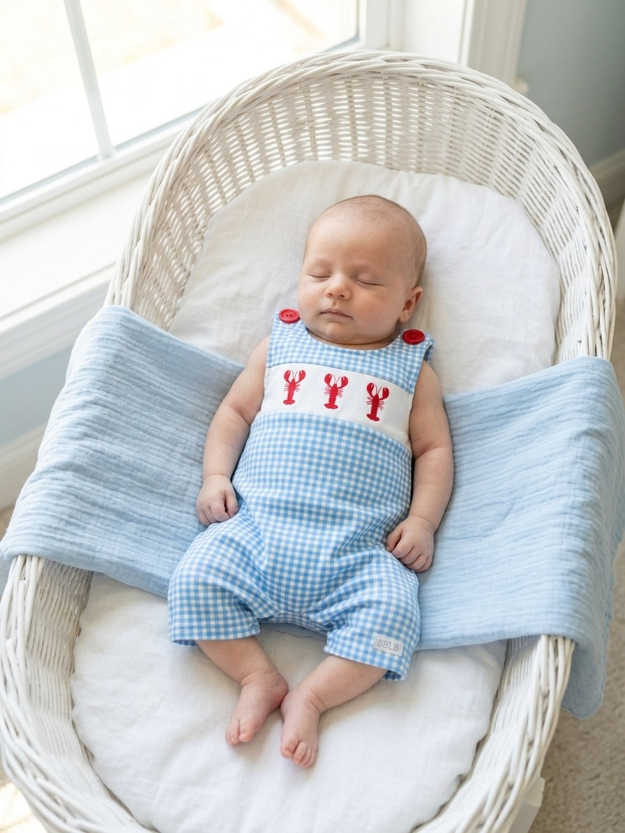 Baby Boy Lobster Romper