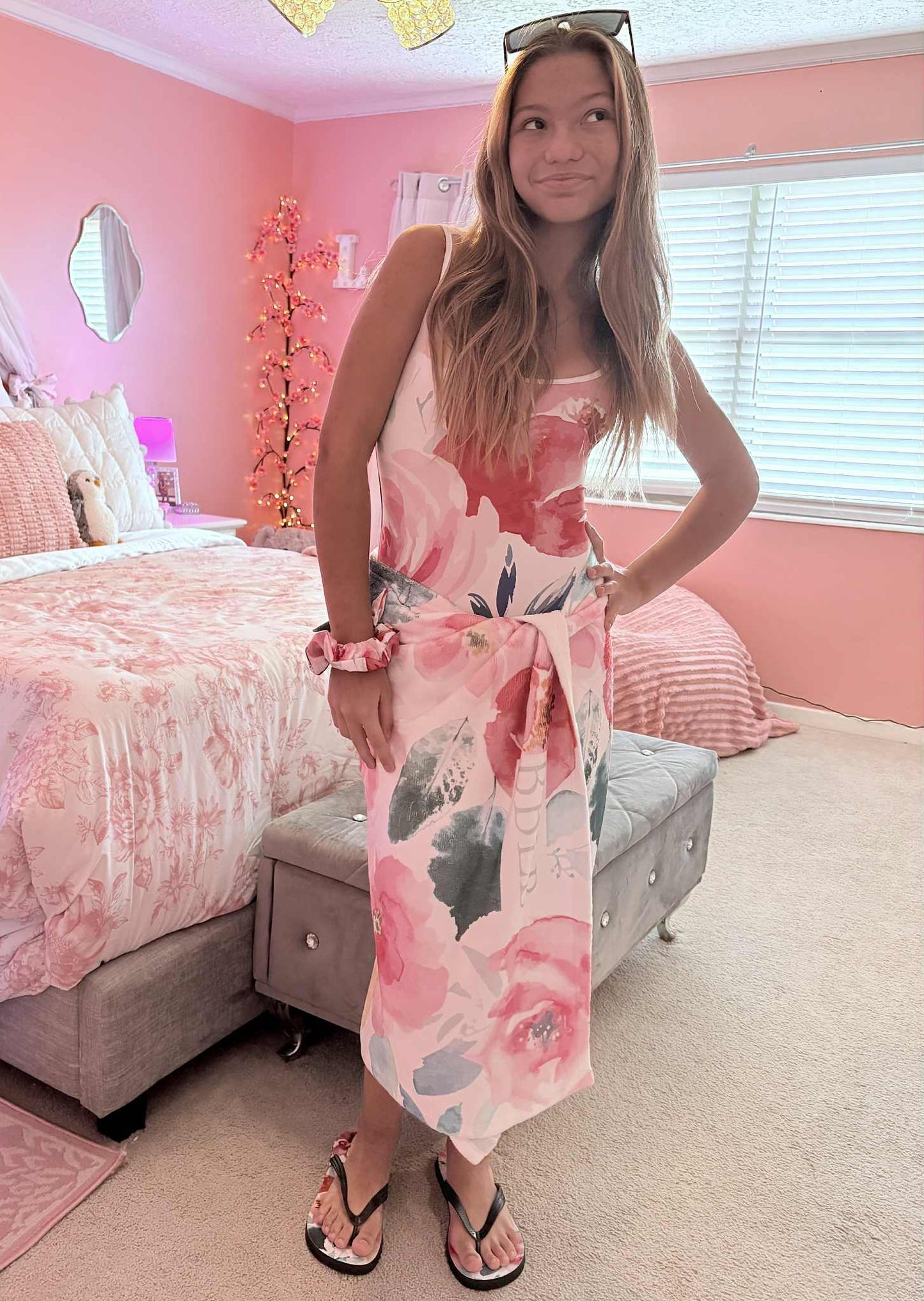 Floral Fiesta Scrunchie