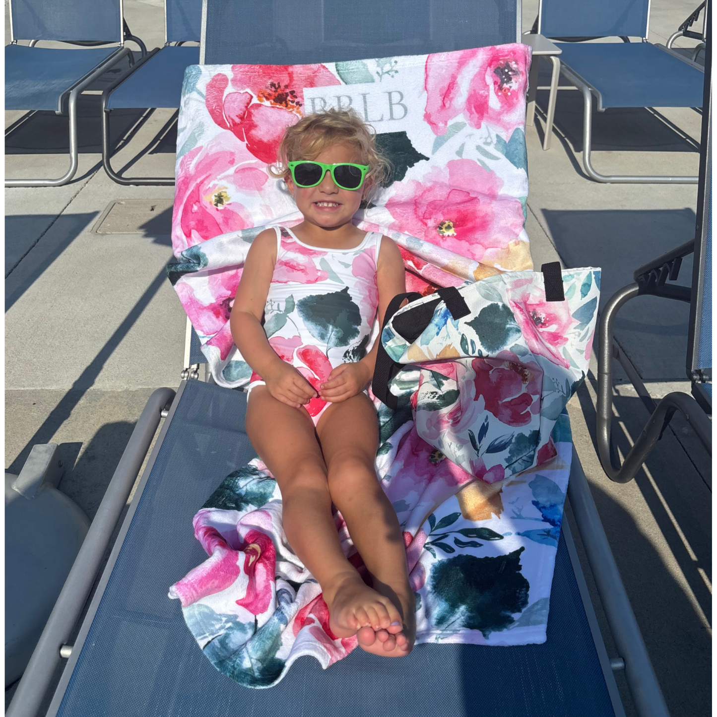 Floral Fiesta Kids Swimsuit