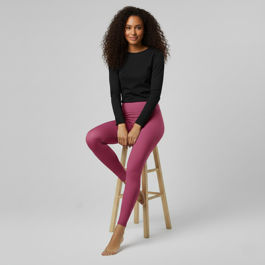 (SOLD OUT) Everyday Women's Leggings - Magenta