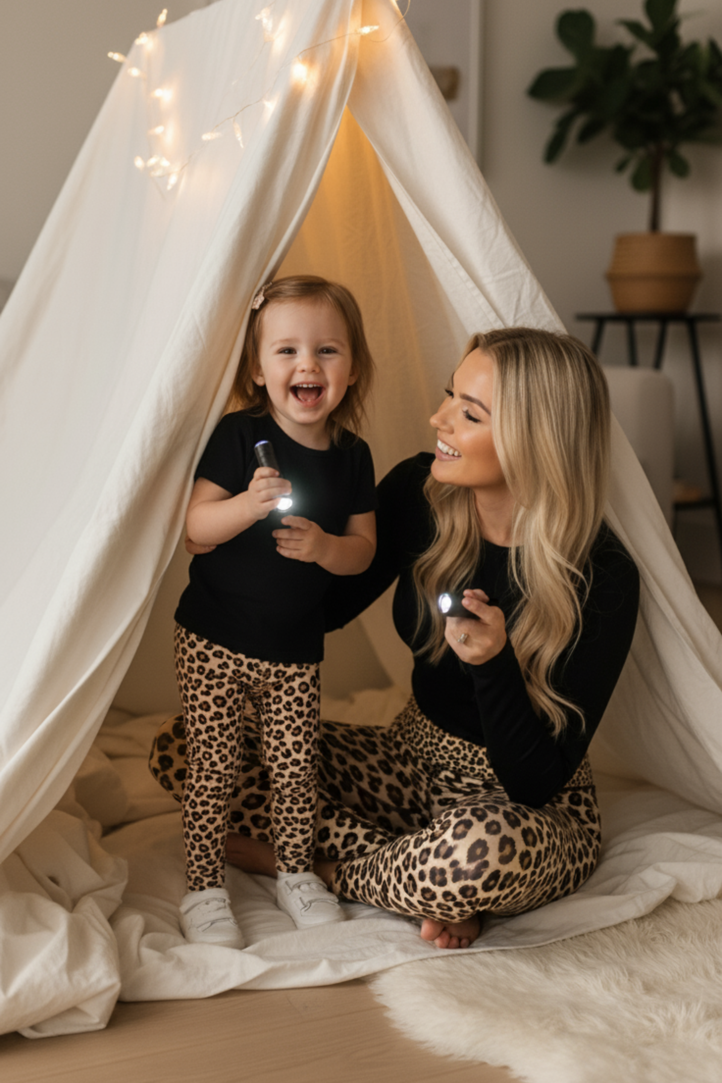 Everyday Kid's Leggings - Cheetah