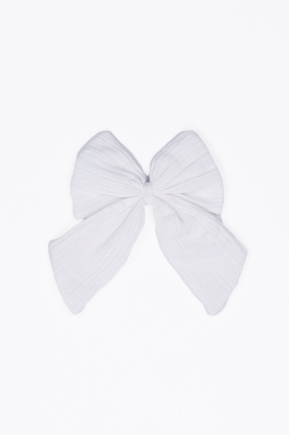 Beachy Breeze White Hair Bow
