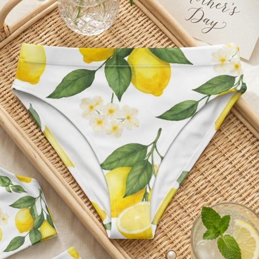 Lennon's Lemon Youth & Women High-Waisted Bikini Bottom