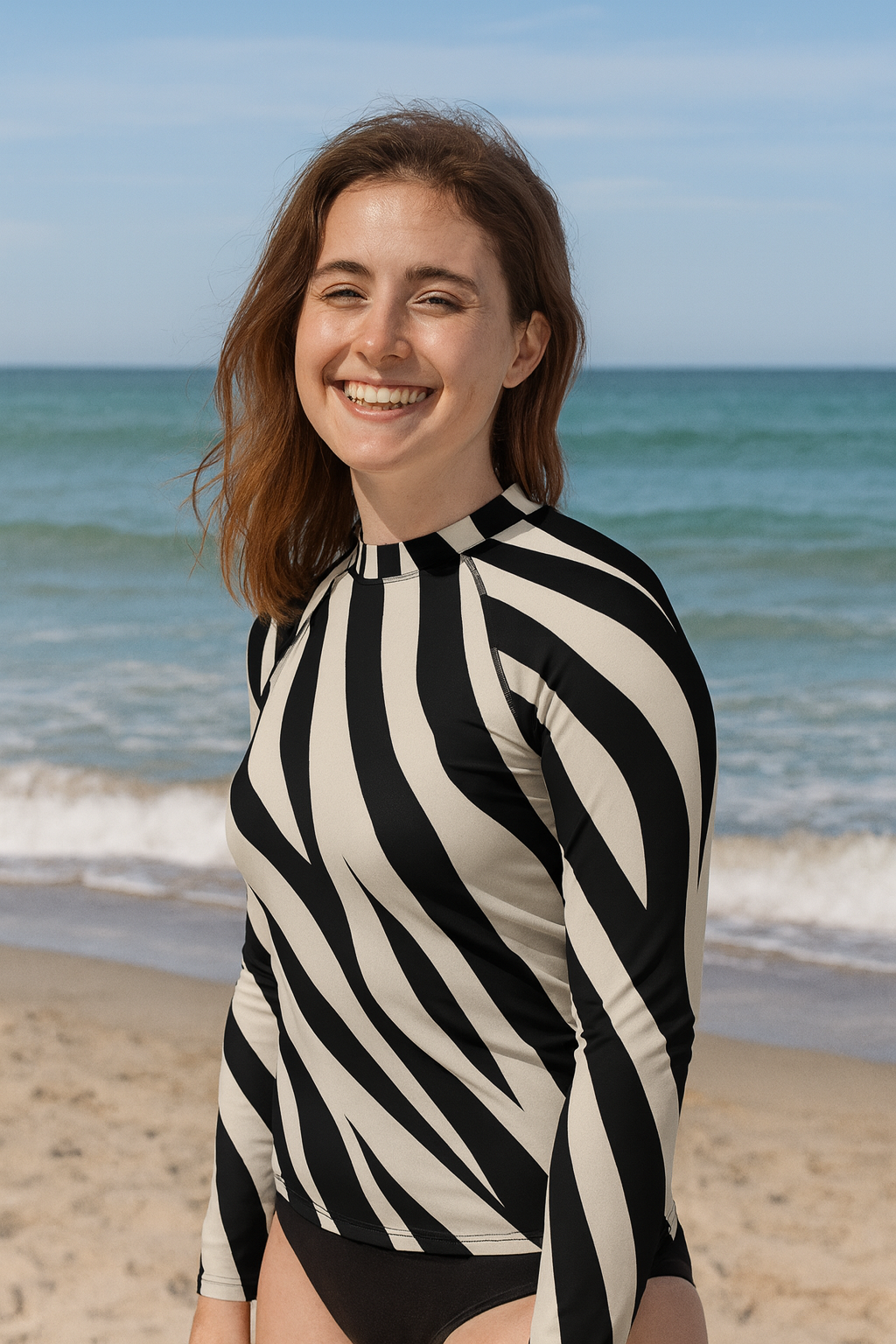 Safari Shores Youth Rash Guard