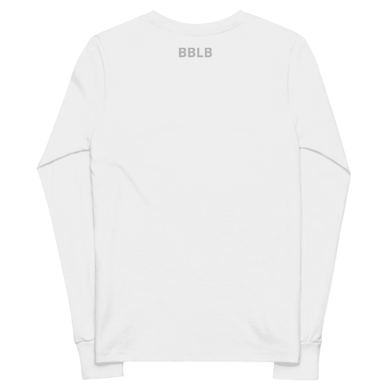 Women's Airlume Combed Ring-Spun Cotton Long Sleeve Tee - WHITE