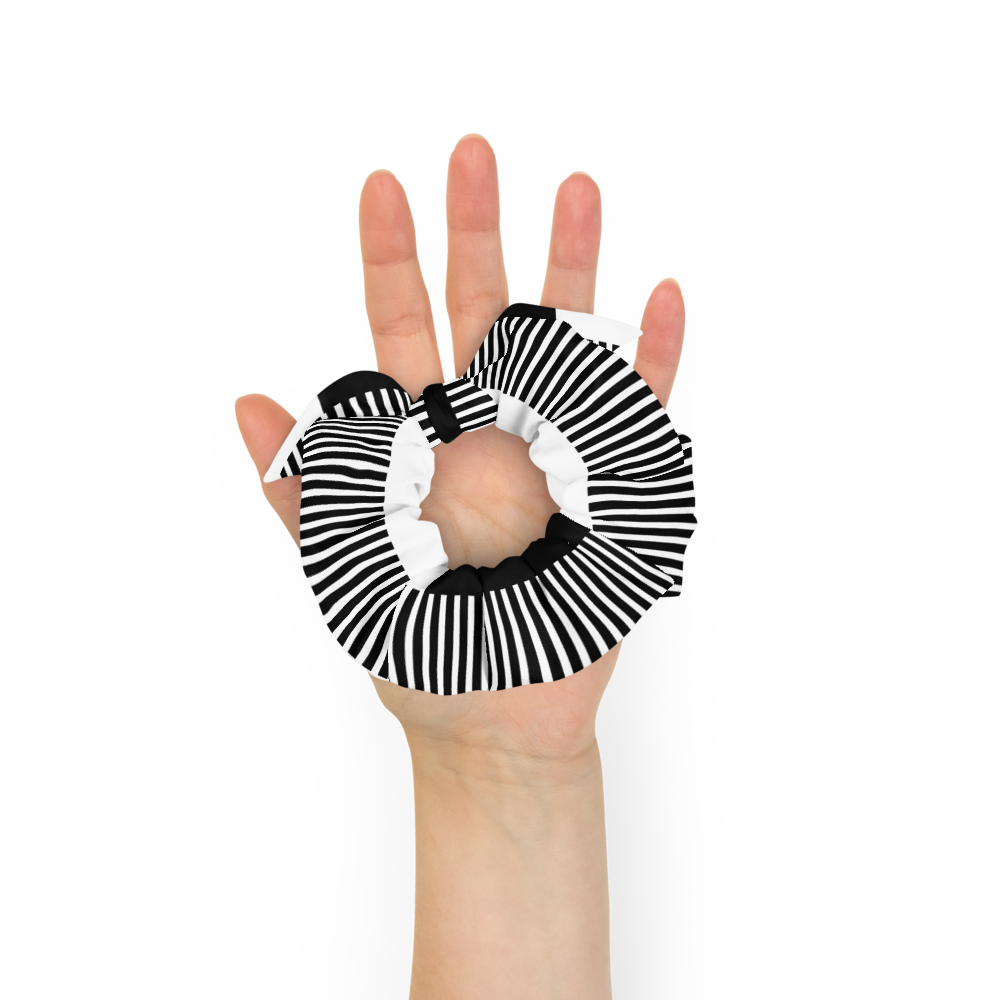 Bayside Tuxedo Scrunchie