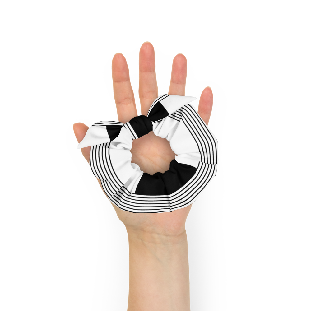 Bayside Tuxedo Scrunchie