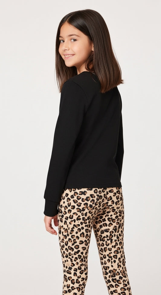 Everyday Youth Leggings - Cheetah