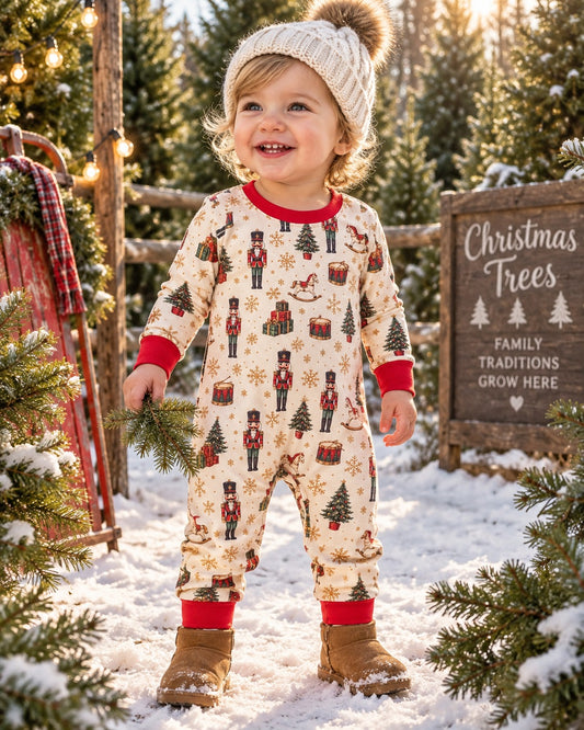 Baby Boys Nutcracker Romper