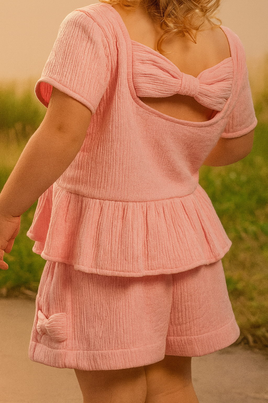 Beachy Breeze "Cotton Candy Pink" TOP for Girls
