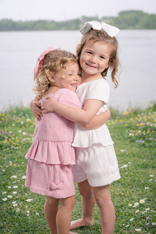 Beachy Breeze "Cotton Candy Pink" SHORTS for girls