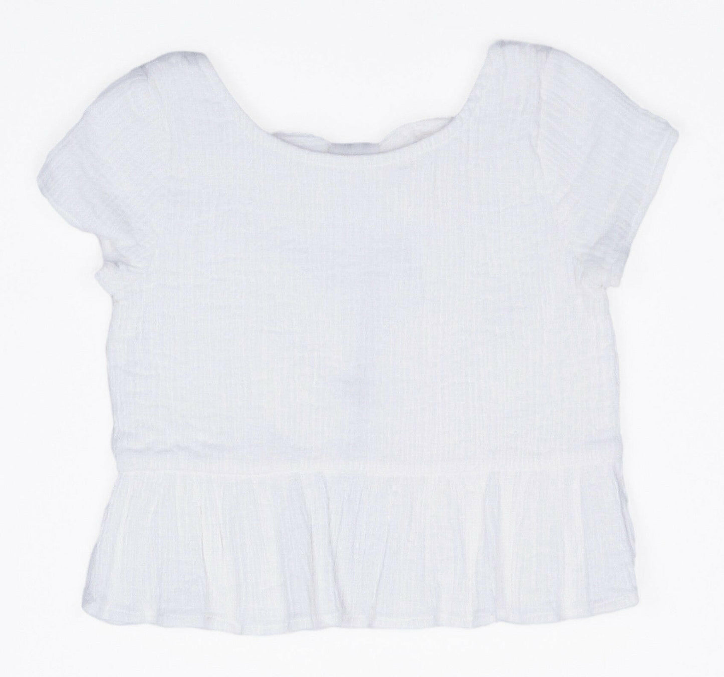Beachy Breeze White TOP for Girls