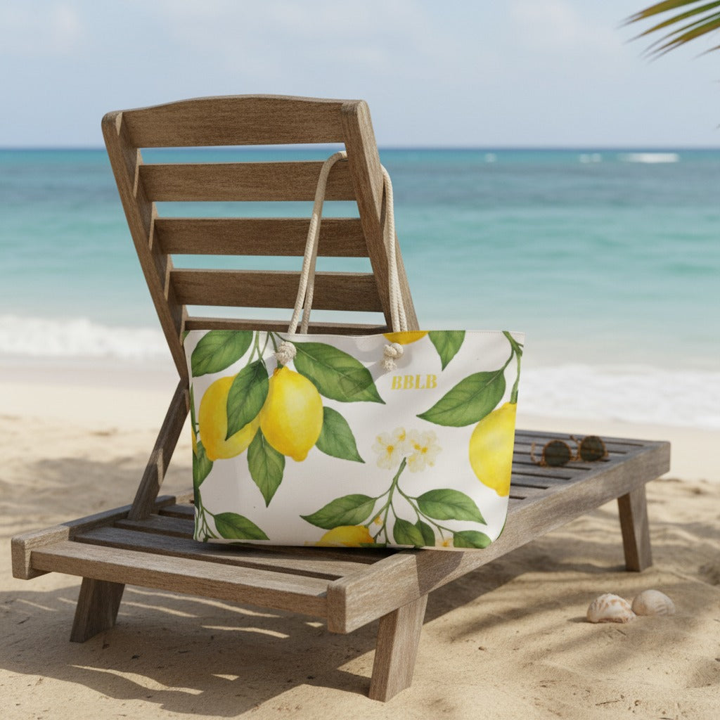 Lennon's Lemon Oversized Resort Carryall