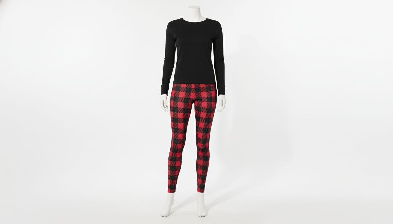 Everyday Women's Leggings - Buffalo Check
